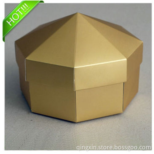 Hexagon Cardboard Boxes, Available in Various Colors and Sizes